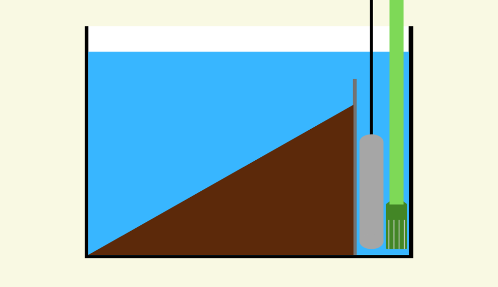 コーナーカバーを作ろう 配管 配線を隠して美観アップ ー盛り土をする方は必見ですー Ordinary Aquarium