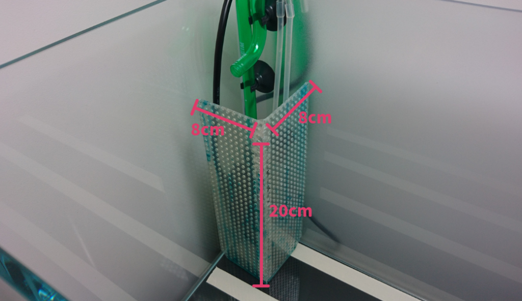 コーナーカバーを作ろう 配管 配線を隠して美観アップ ー盛り土をする方は必見ですー Ordinary Aquarium