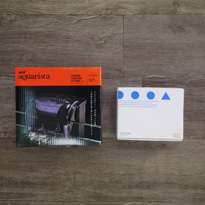 ミストフローと外掛け式フィルターを準備する